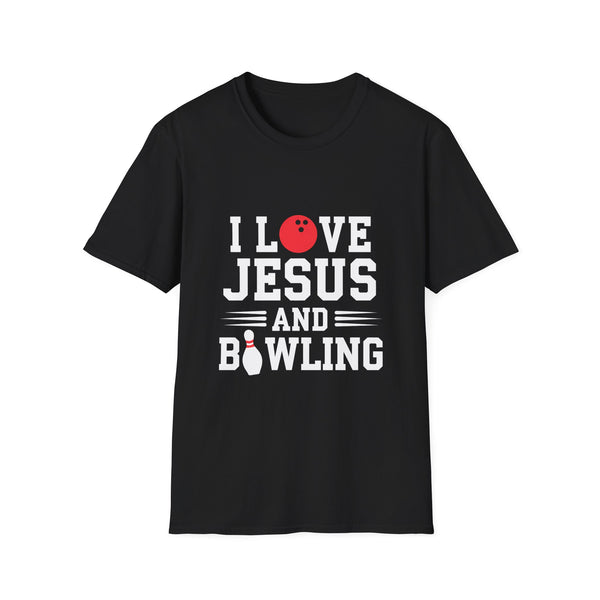 Faith Jesus and Bowling T-Shirt | Christianity Faith In Jesus and Bowling T-Shirt