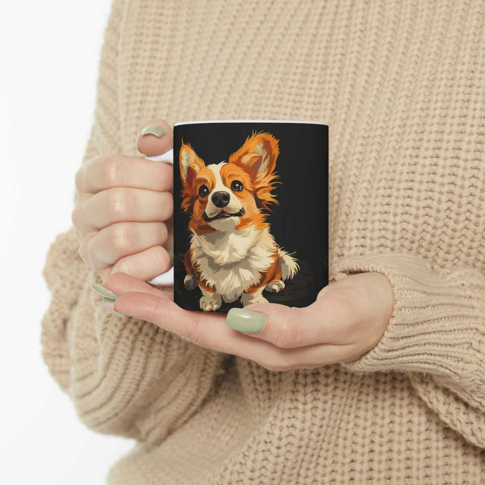Cute Corgi Mug | Corgi Coffee Mug | Cute Corgi Gift | Funny Corgi Presents | Corgi Mug 1 11oz