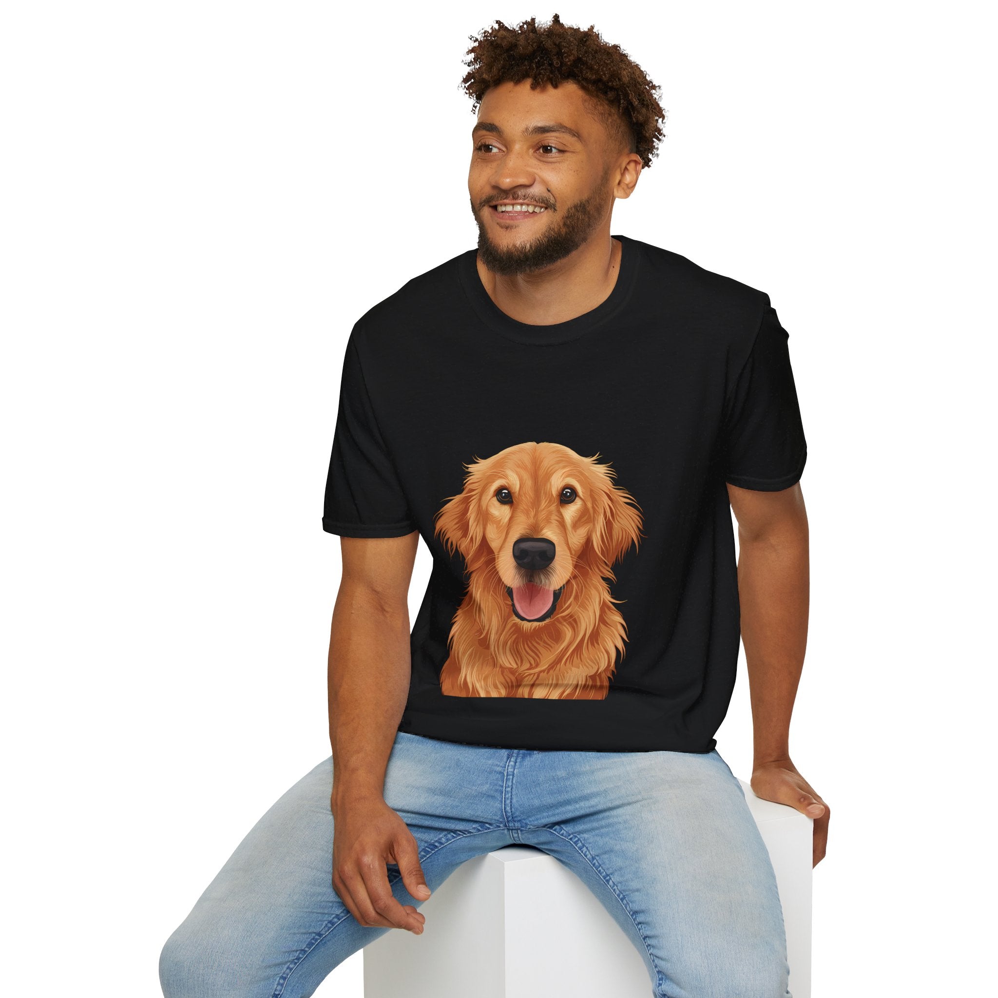 Cute Golden Retriever Shirt | Golden Retriever Gifts | Unisex Golden Retriever T Shirt 2