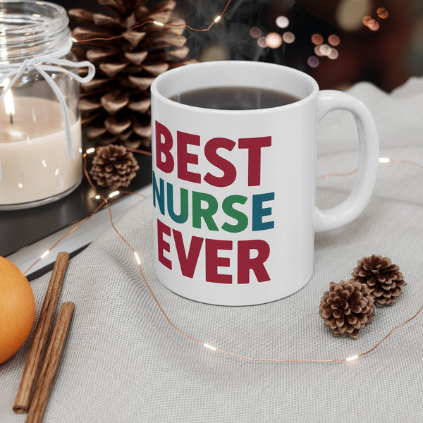 Best Nurse Ever Mug | Nurse Gift | Nurse Coffee Mug | Nurse Gift Ideas Mug 11oz 5