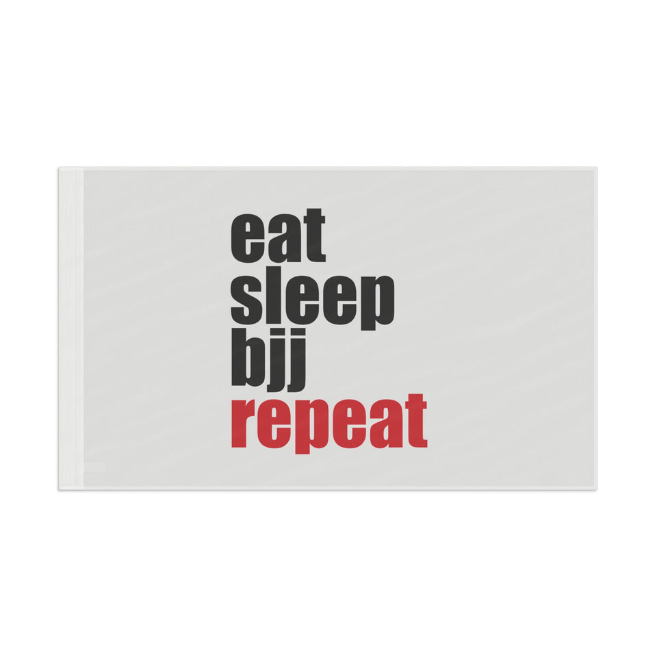 Brazilian Jiu Jitsu Eat Sleep BJJ Repeat Flag Banner | BJJ Flag