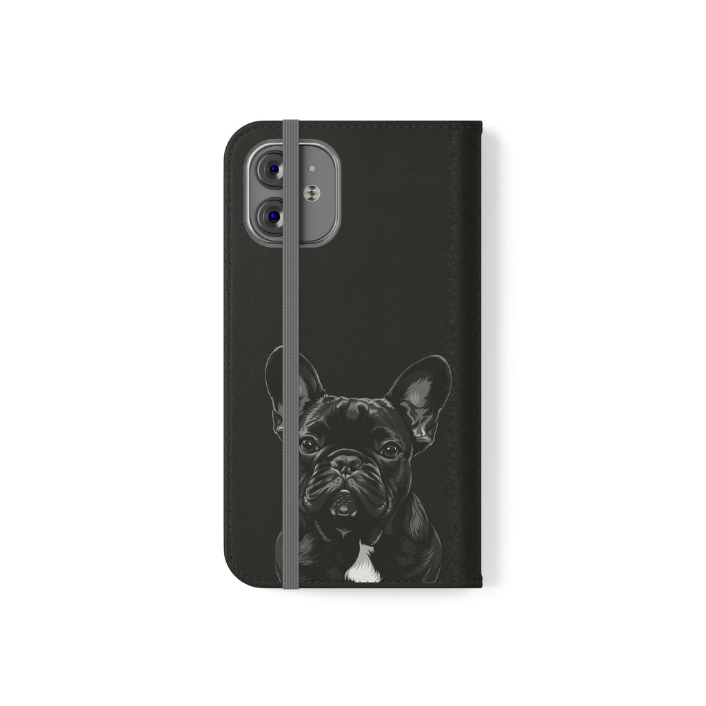 French Bulldog Phone Case | I Love My Frenchie Wallet Phone Case Gifts | IPhone & Samsung Galaxy French Bulldog Flip Cases