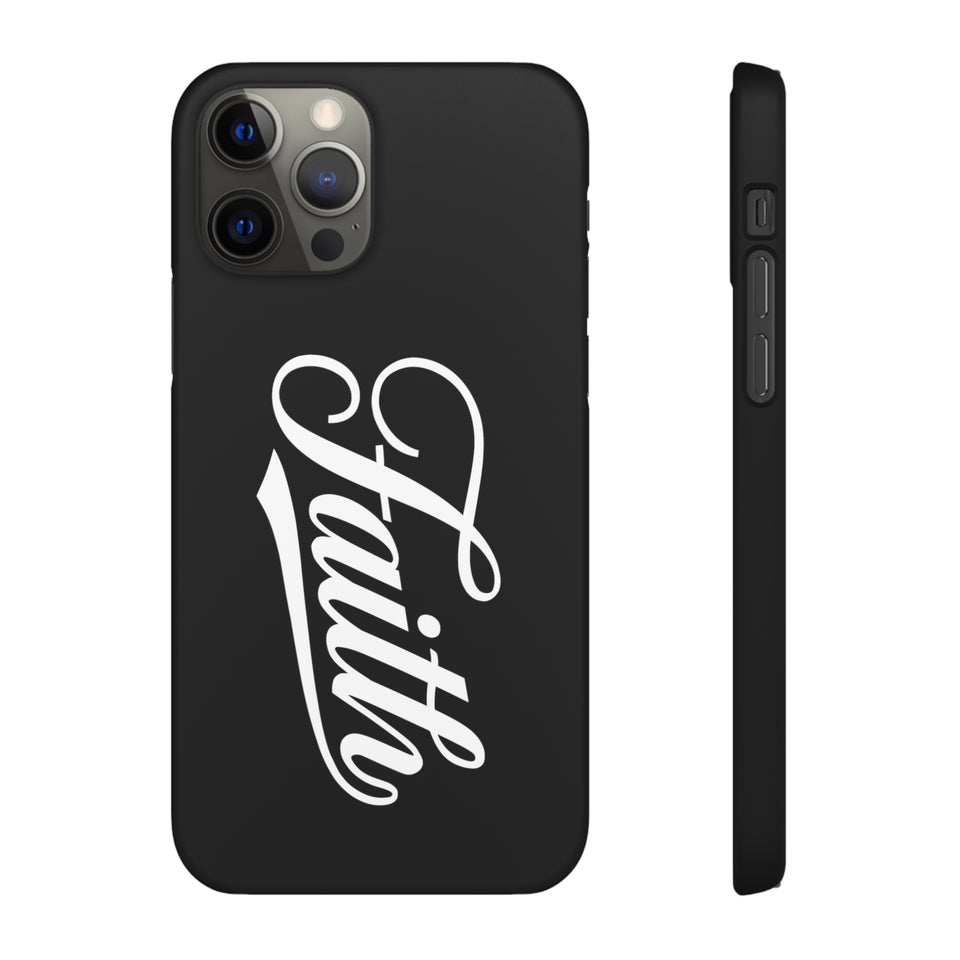Faith In Jesus iPhone Christian Religion Phone Case | Jesus Faith Cross Phone Case | Faith Christian Cross iPhone & Samsung Galaxy Snap Cases