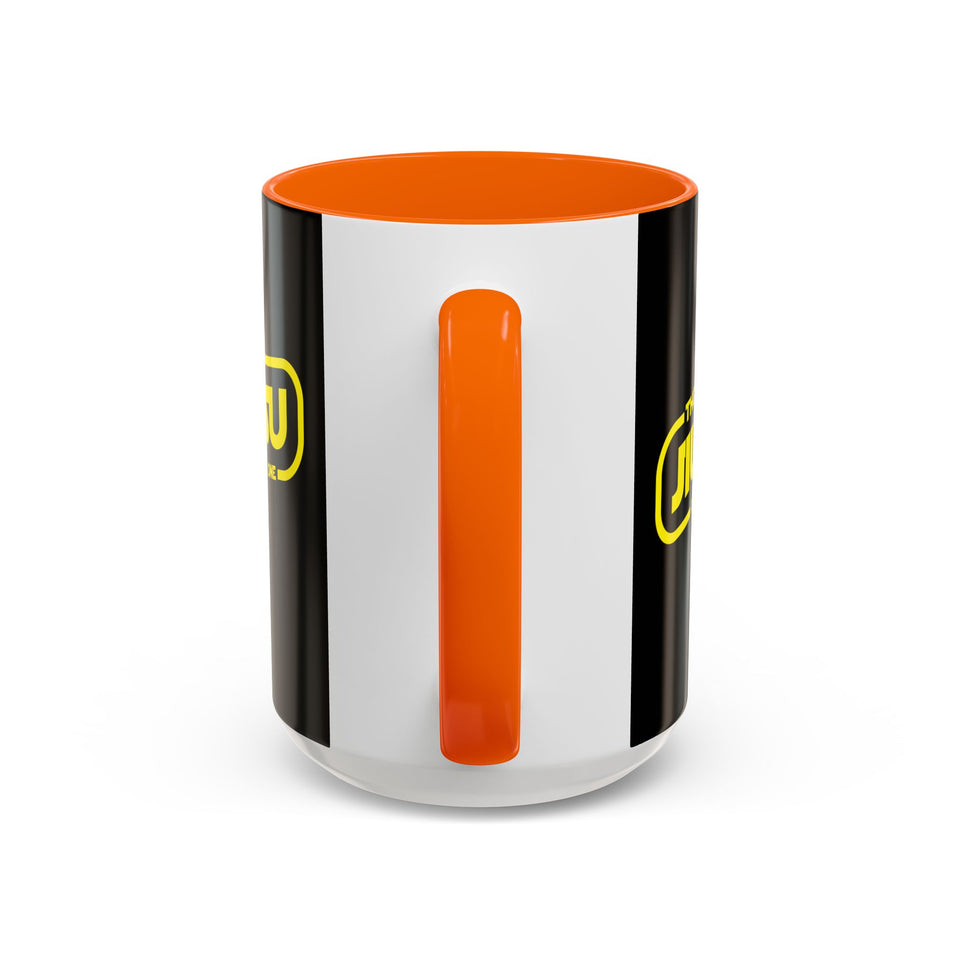 Brazilian Jiu Jitsu The Jiu Jitsu Is Strong With This One | BJJ Accent Coffee Mug