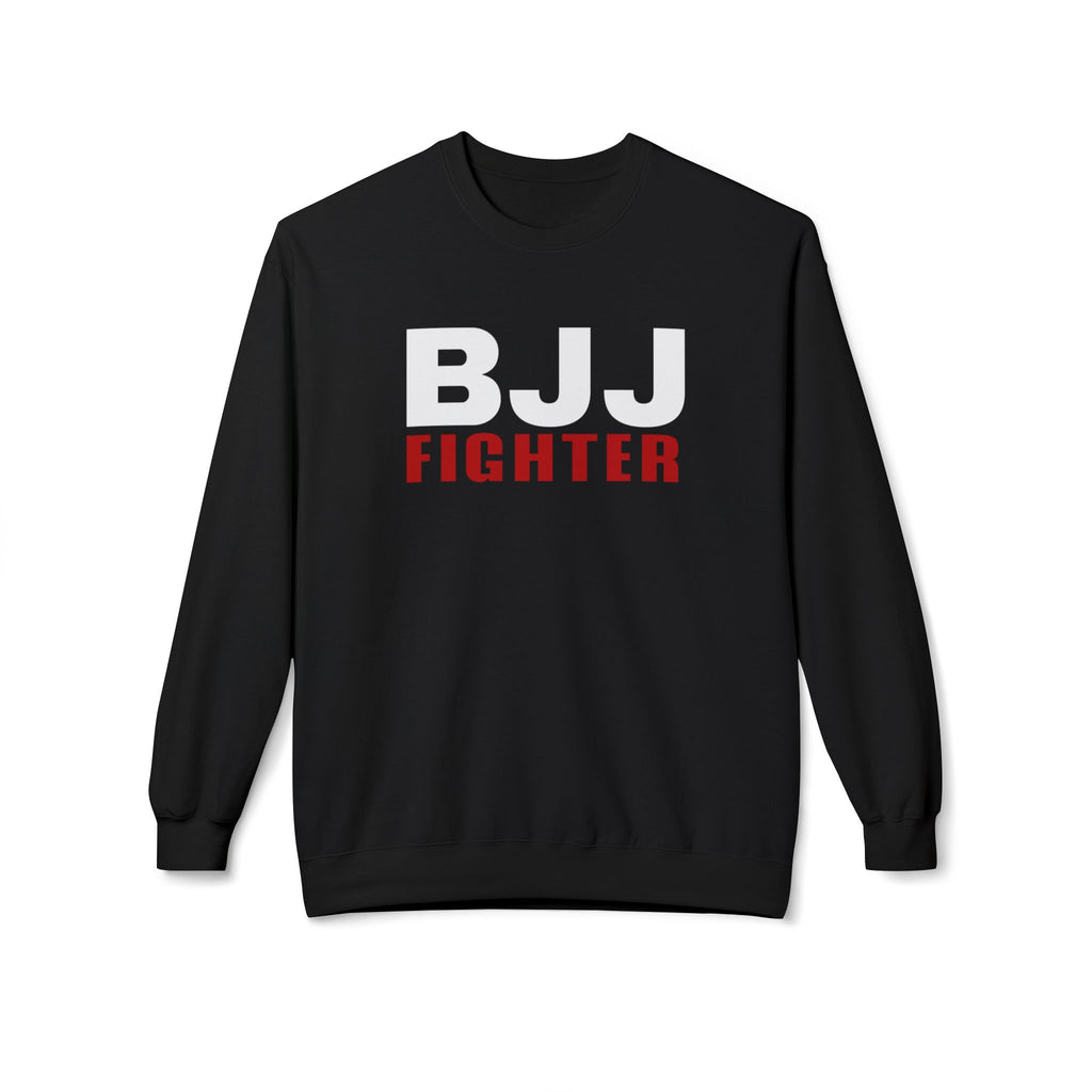 Brazilian Jiu Jitsu BJJ Fighter BJJ Unisex Midweight Softstyle Fleece Crewneck Sweatshirt