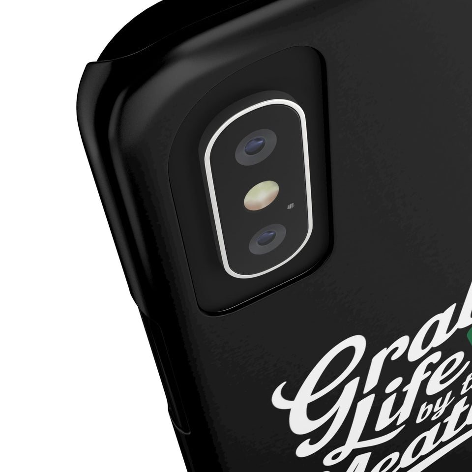 Premium Italian Grab Life By The Meatballs Funny Meme Slim Phone Cases