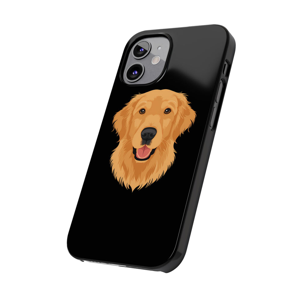 Premium Golden Retriever iPhone Case | Golden Retriever Gifts Slim Phone Cases