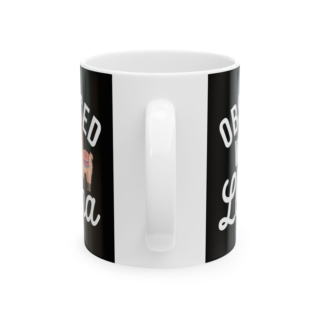 Obsessed With Llama - Cute Llamas Mug | Llama Coffee Mug | Cute Llamas Coffee Mug 11oz