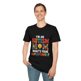 I'm An Autism Mom, What's Your Superpower 2 Autism T-Shirt I'm An Autism Mom, What's Your Superpower 2 Autism T-Shirt