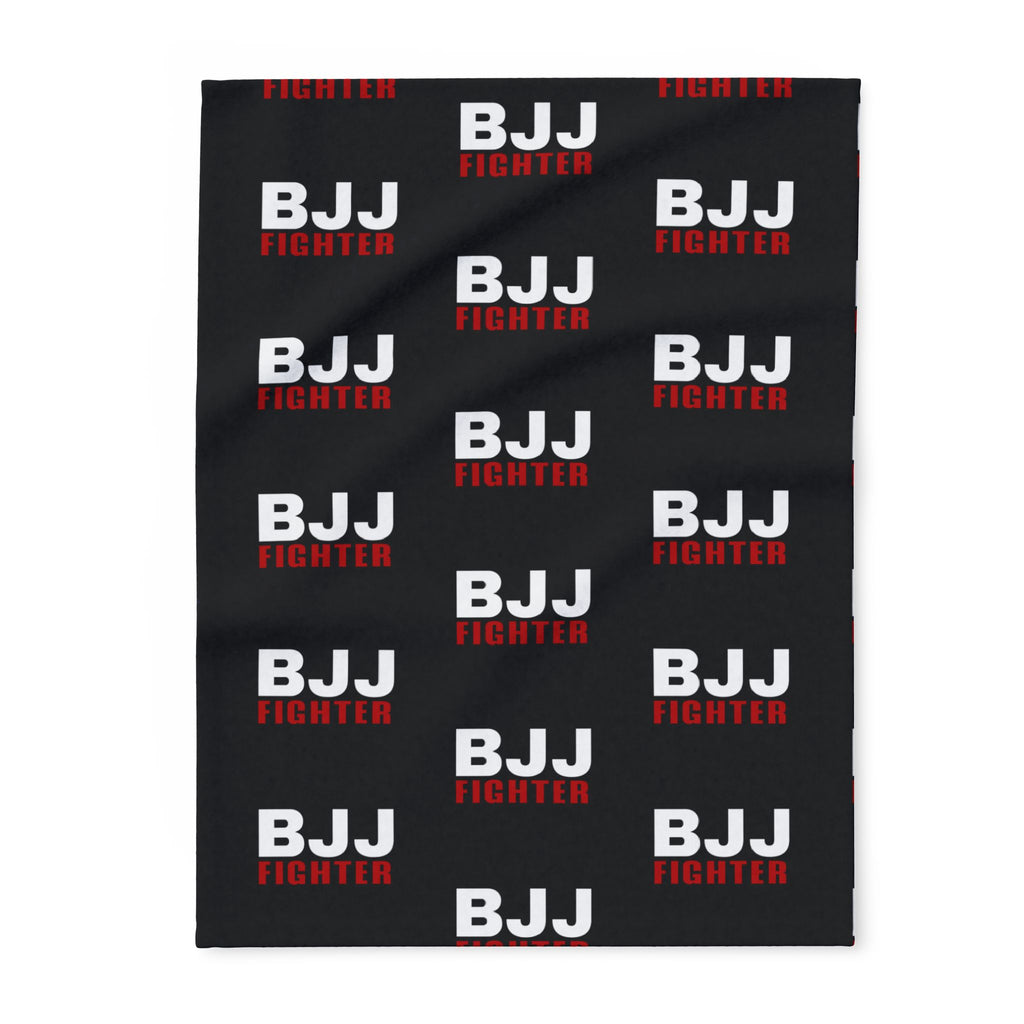 Brazilian Jiu Jitsu Blanket | BJJ Fighter BJJ Arctic Fleece Blanket