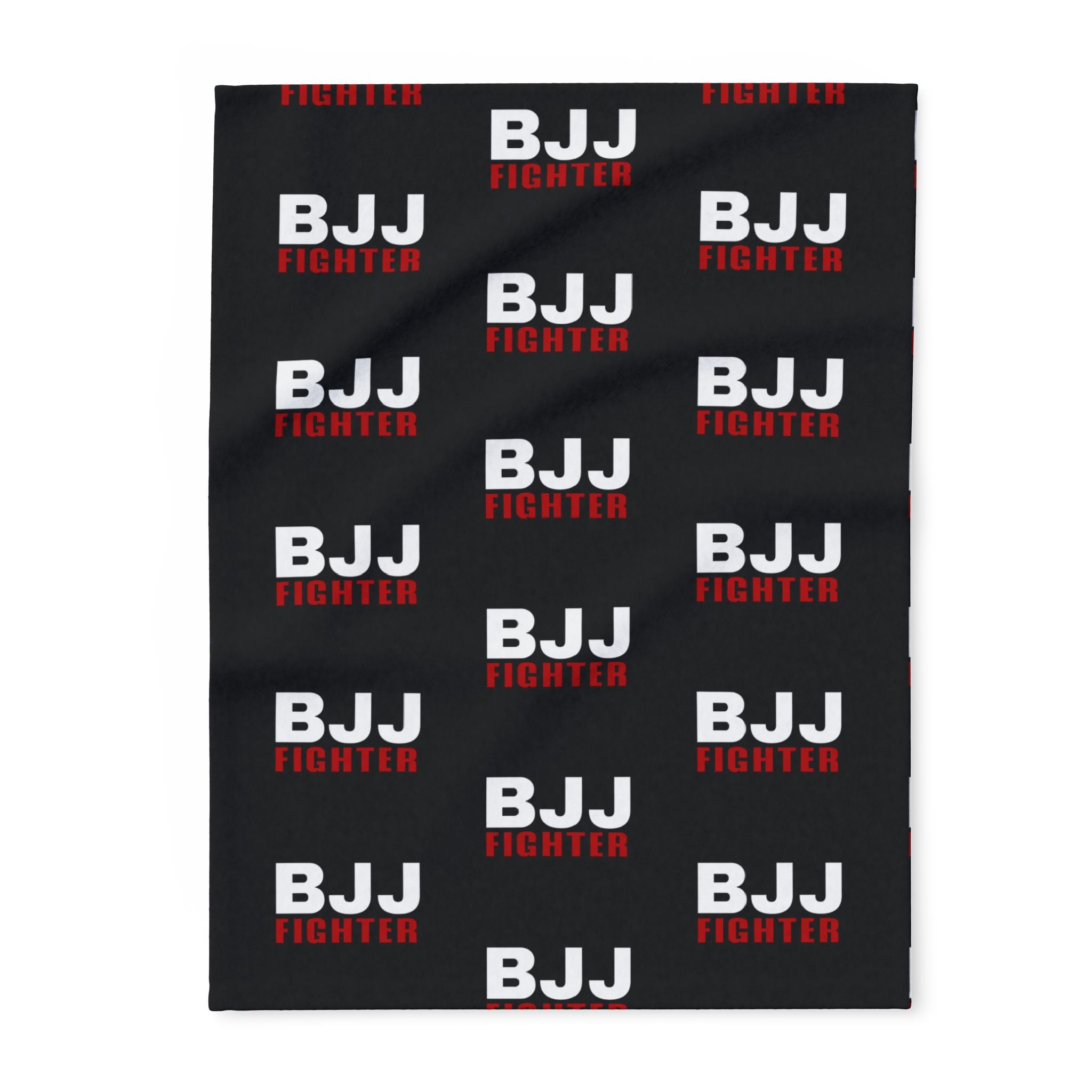 Brazilian Jiu Jitsu Blanket | BJJ Fighter BJJ Arctic Fleece Blanket