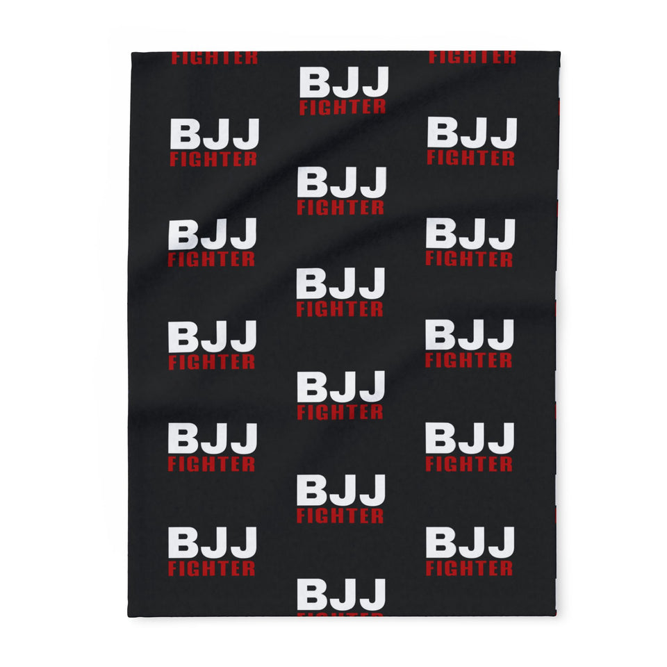 Brazilian Jiu Jitsu Blanket | BJJ Fighter BJJ Arctic Fleece Blanket
