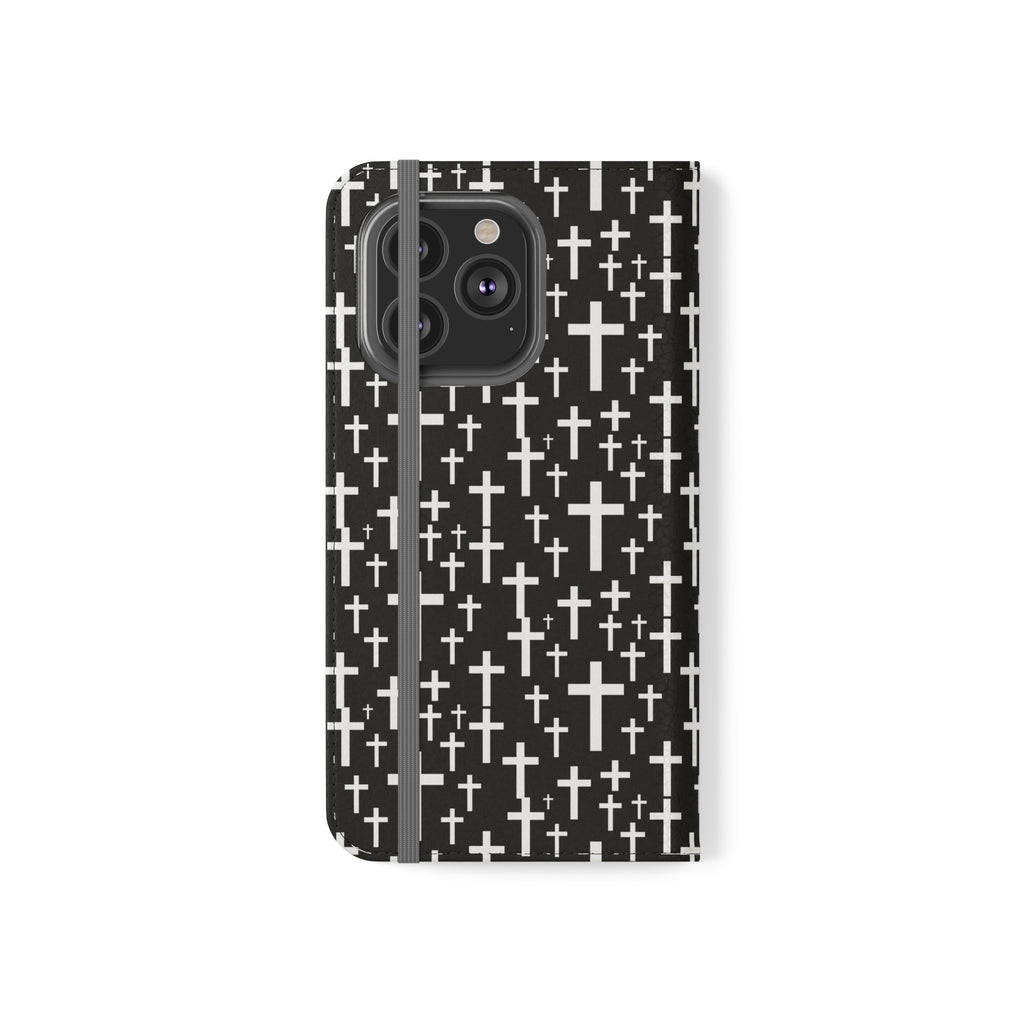 Faith Religion Jesus Cross Phone Case | Faith Religion Wallet Phone Case Gifts | IPhone & Samsung Galaxy Jesus Cross  Flip Cases