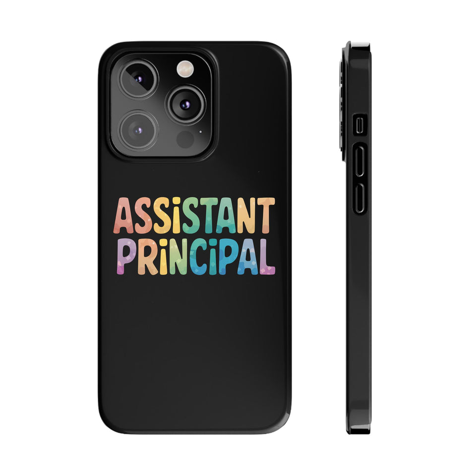 Premium Assistant Principal iPhone Case | Cute Assistant Principal Gifts Slim Phone Cases