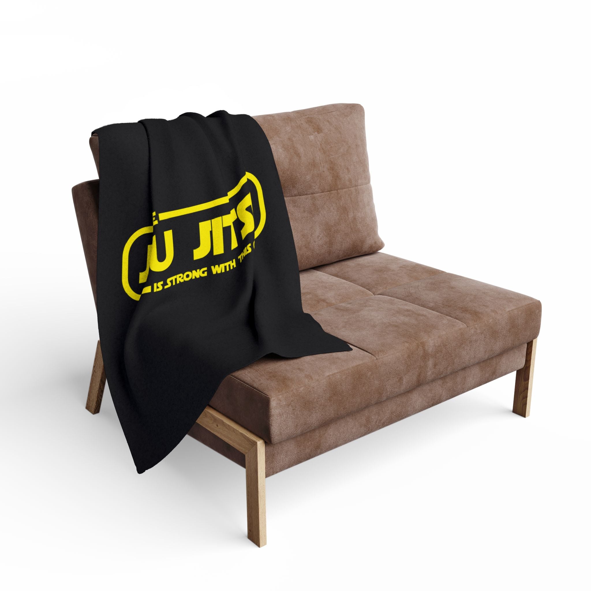 Brazilian Jiu Jitsu Blanket | The Jiu-Jitsu Is Strong With This One BJJ Arctic Fleece Blanket Main image