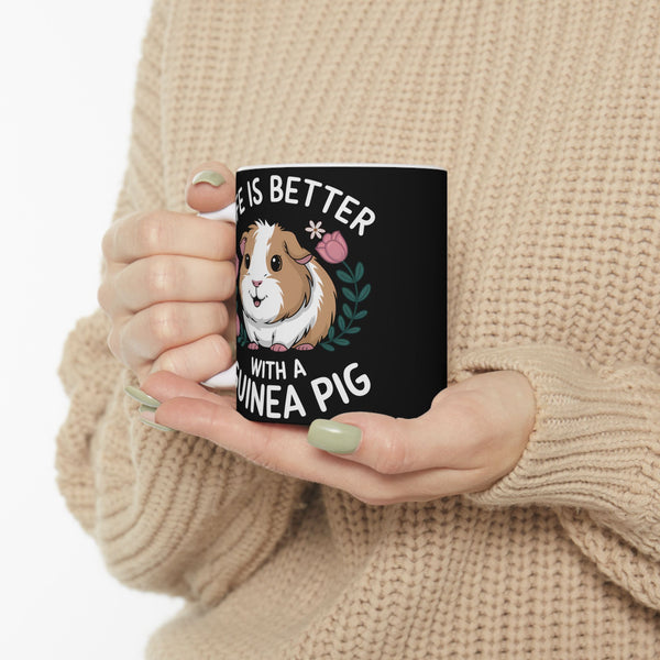 Guinea Pig Mug - Life Is Better With A Cute Guinea Pig Mug 2