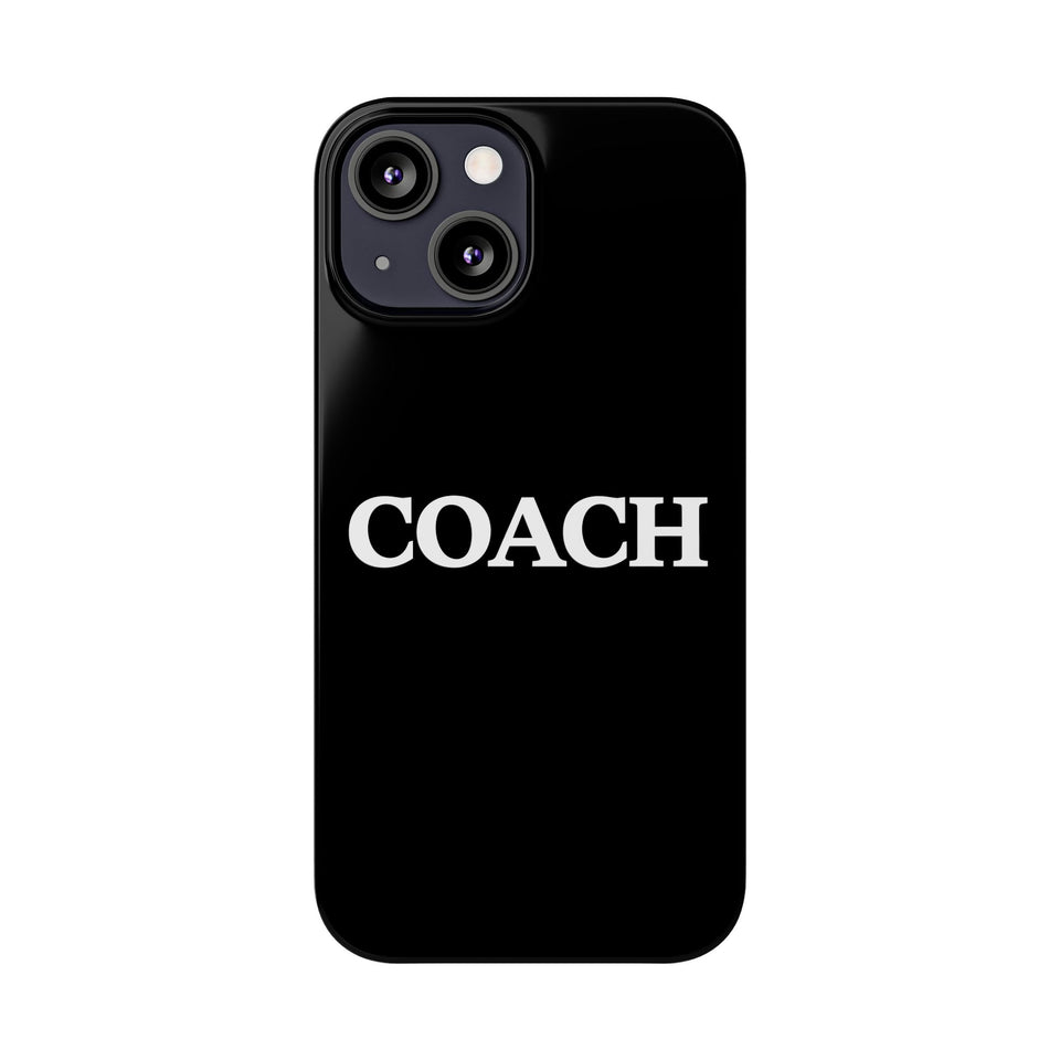 Premium Coach iPhone Case | Coach Gifts Slim Phone Cases