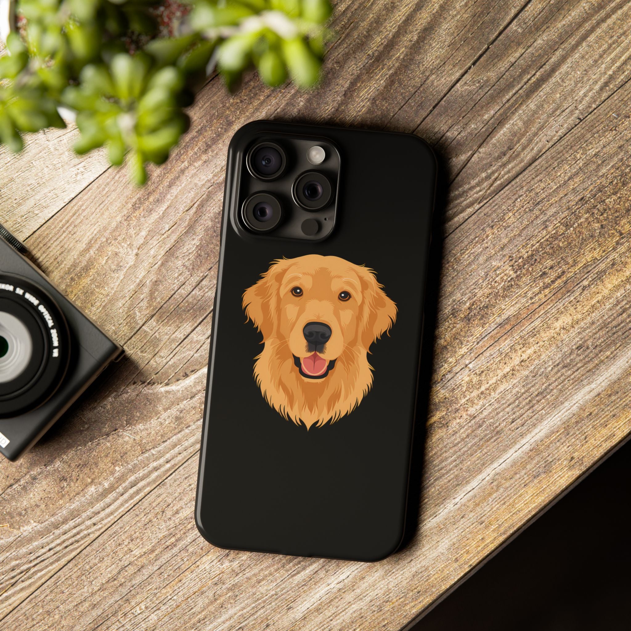 Premium Golden Retriever iPhone Case | Golden Retriever Gifts Slim Phone Cases