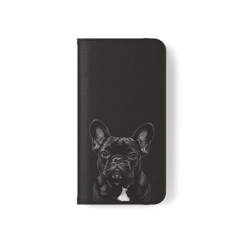 French Bulldog Phone Case | I Love My Frenchie Wallet Phone Case Gifts | IPhone & Samsung Galaxy French Bulldog Flip Cases