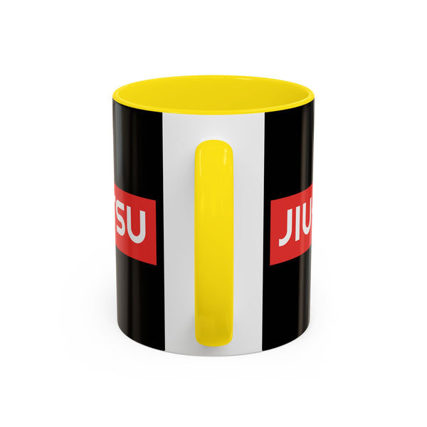 Brazilian Jiu Jitsu Surpassing | BJJ Accent Coffee Mug