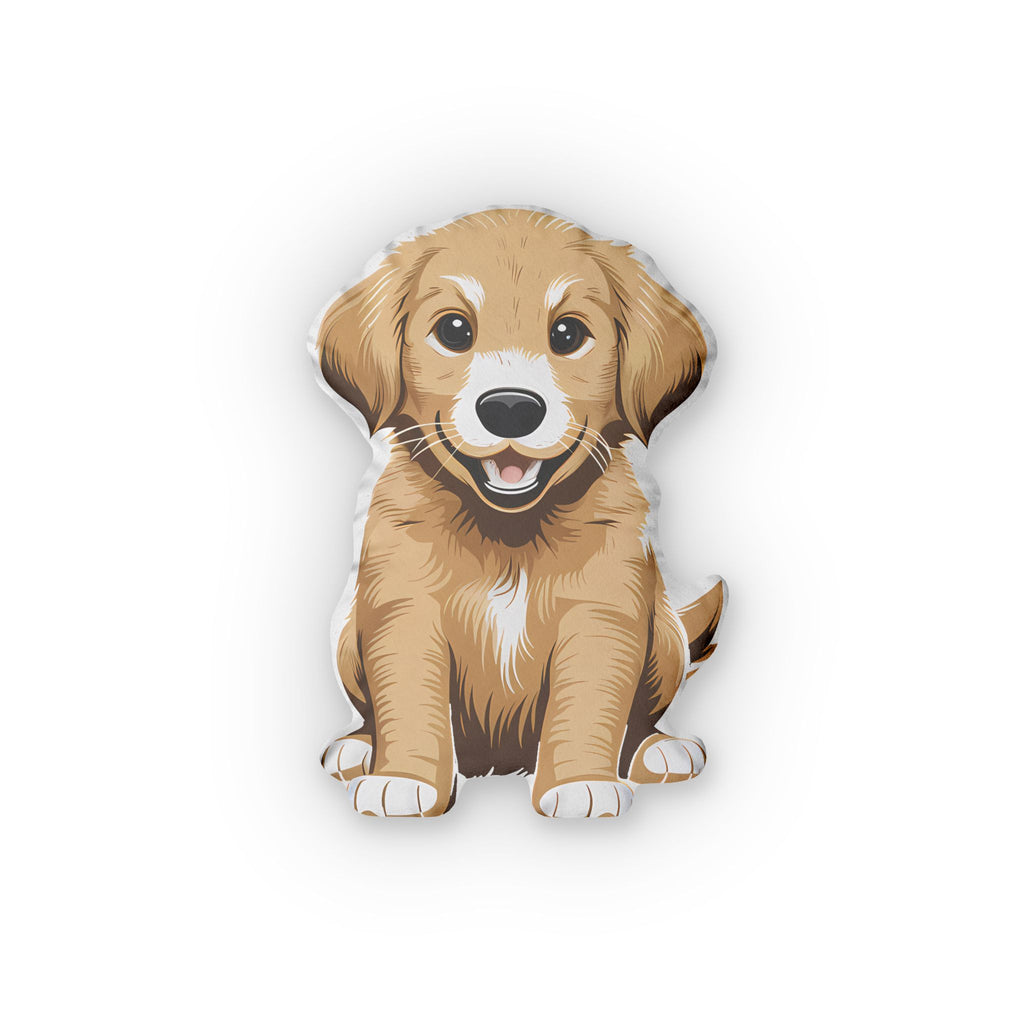 Golden Retriever Custom Shaped Pillow | Golden Retriever Gift Pillow