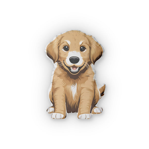 Golden Retriever Custom Shaped Pillow | Golden Retriever Gift Pillow