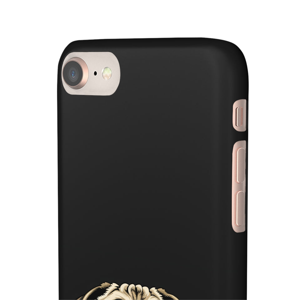 Pug Phone Case | I Love My Pug Phone Case | Pug iPhone & Samsung Galaxy Snap Cases