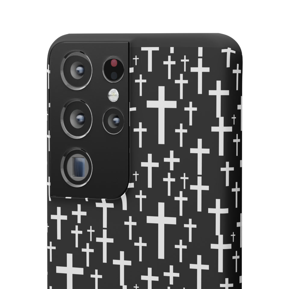 Faith In Jesus iPhone Christian Religion Phone Case | Faith Cross Phone Case | Christian Cross iPhone & Samsung Galaxy Snap Cases