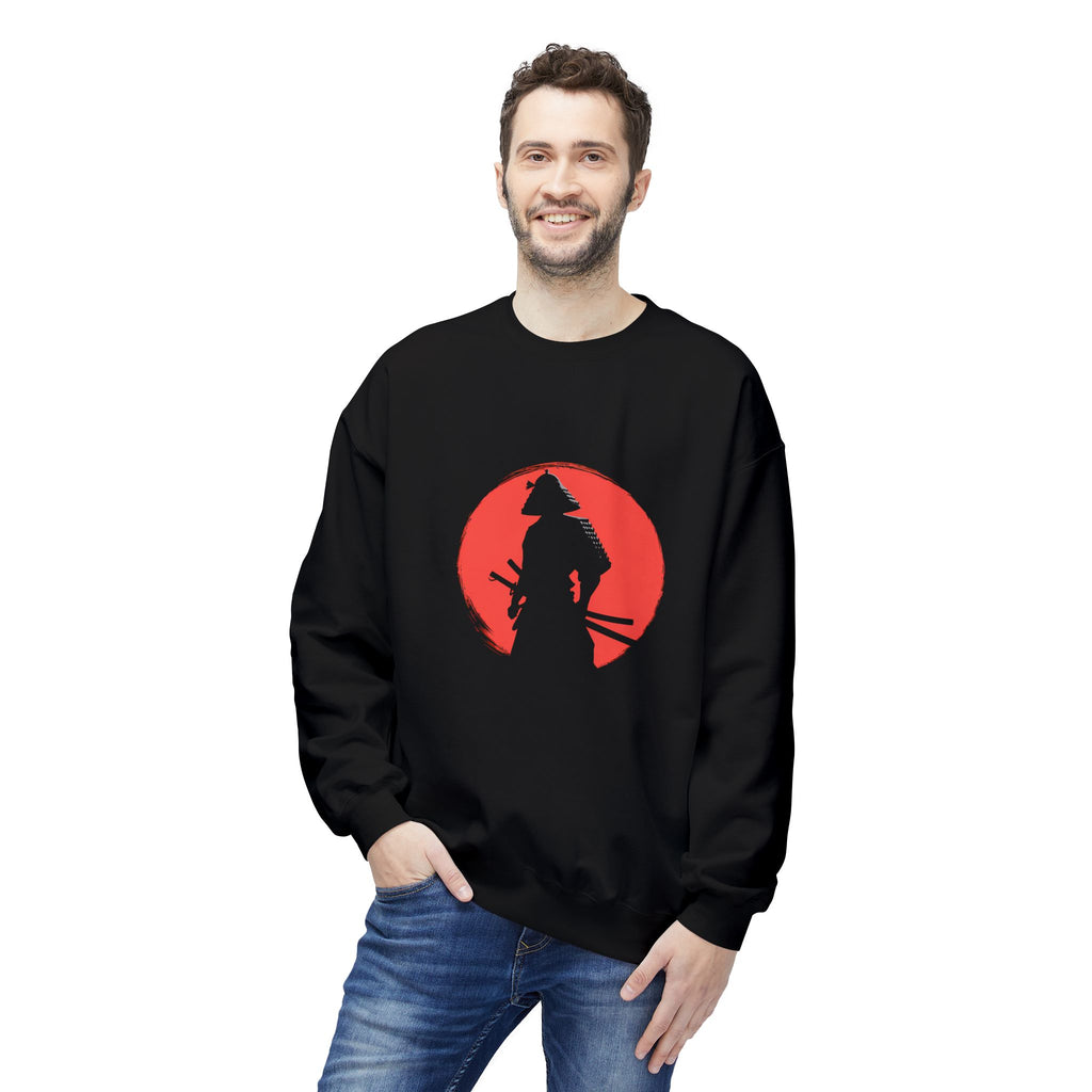 Samurai Red Moon Sweatshirt