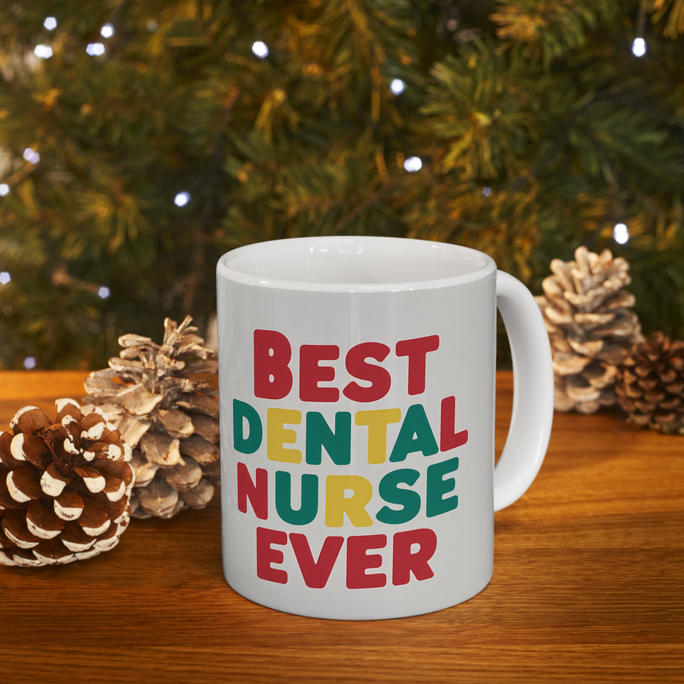 Best Dental Nurse Ever Mug | Dental Nurse Gift | Dental Nurse Coffee Mug | Dental Nurse Gift Ideas Mug 11oz 2