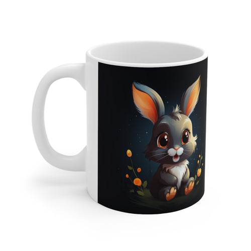 Rabbit Mug | Rabbit Gift | Rabbit Coffee Mug 2 | Rabbit Gifts Ceramic Mug 11oz