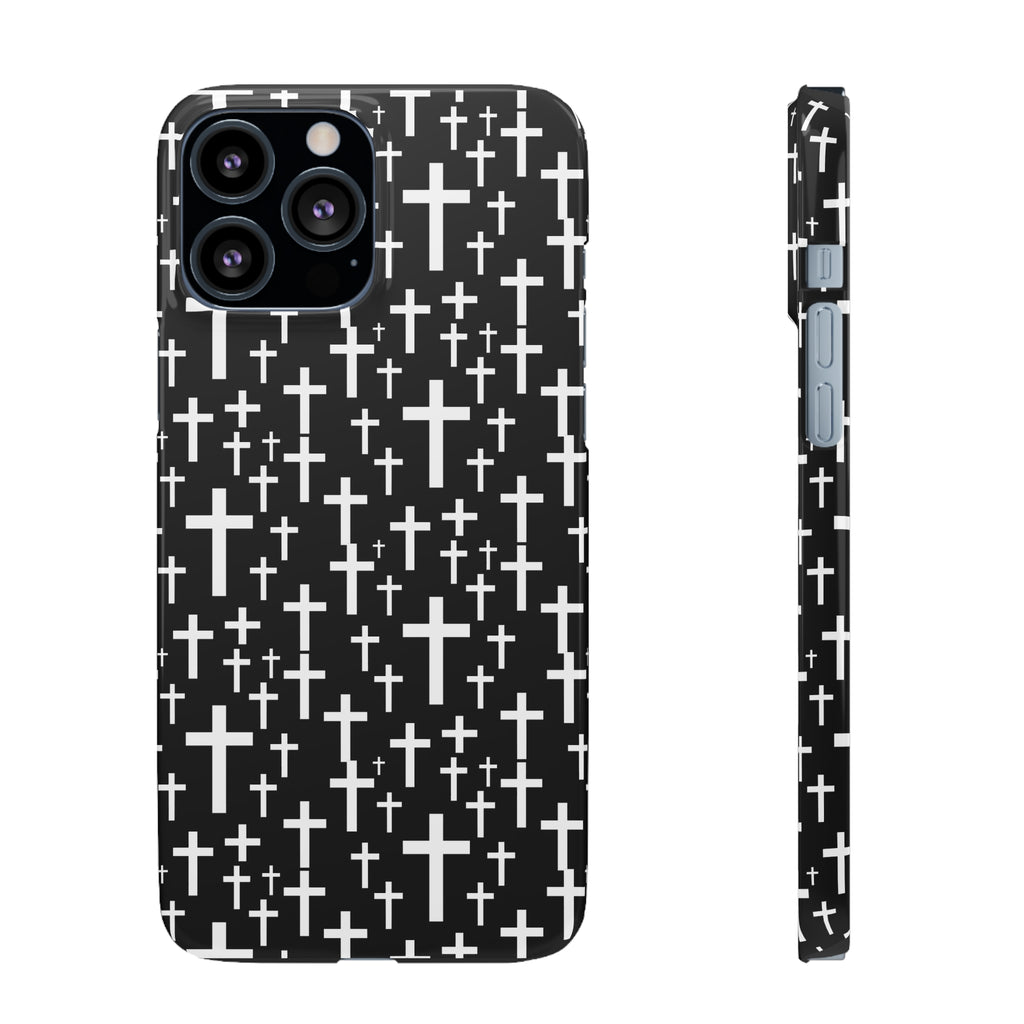 Faith In Jesus iPhone Christian Religion Phone Case | Faith Cross Phone Case | Christian Cross iPhone & Samsung Galaxy Snap Cases