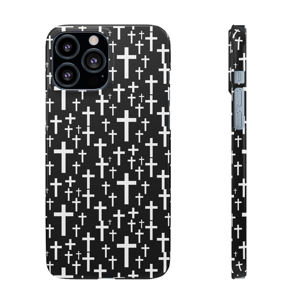 Faith In Jesus iPhone Christian Religion Phone Case | Faith Cross Phone Case | Christian Cross iPhone & Samsung Galaxy Snap Cases