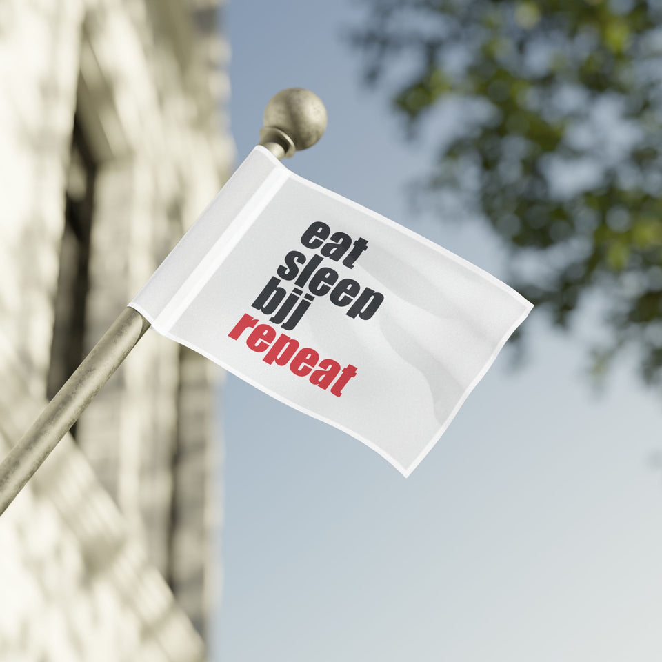 Brazilian Jiu Jitsu Eat Sleep BJJ Repeat Flag Banner | BJJ Flag