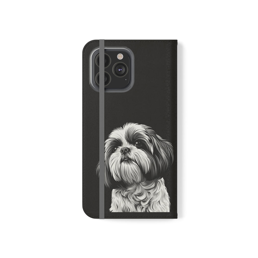 Shih Tzu Phone Case | Shih Tzu Wallet Phone Case | IPhone & Samsung Galaxy Shih Tzu Flip Cases