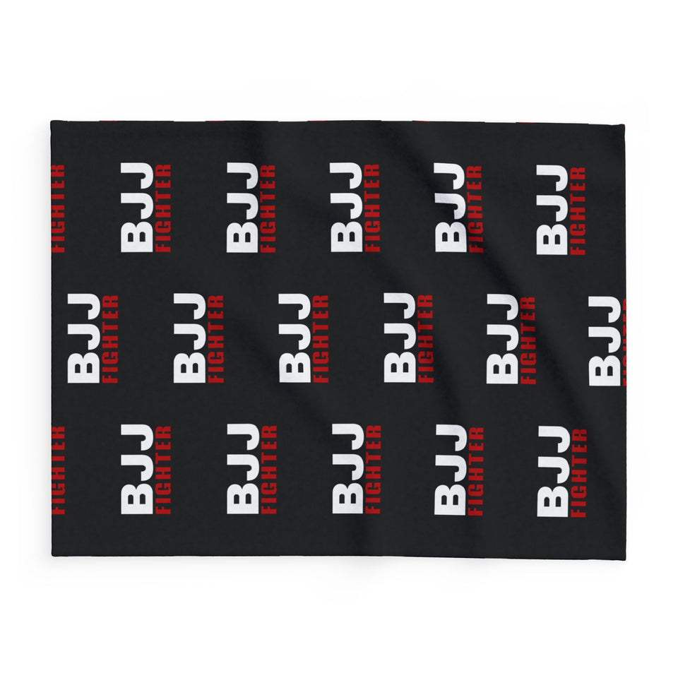 Brazilian Jiu Jitsu Blanket | BJJ Fighter BJJ Arctic Fleece Blanket