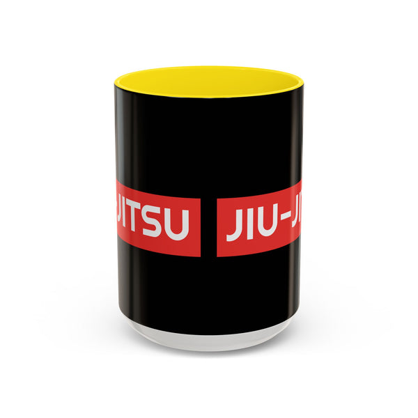 Brazilian Jiu Jitsu Surpassing | BJJ Accent Coffee Mug