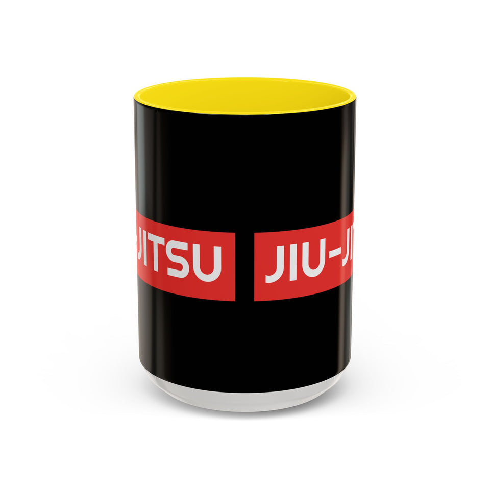 Brazilian Jiu Jitsu Surpassing | BJJ Accent Coffee Mug