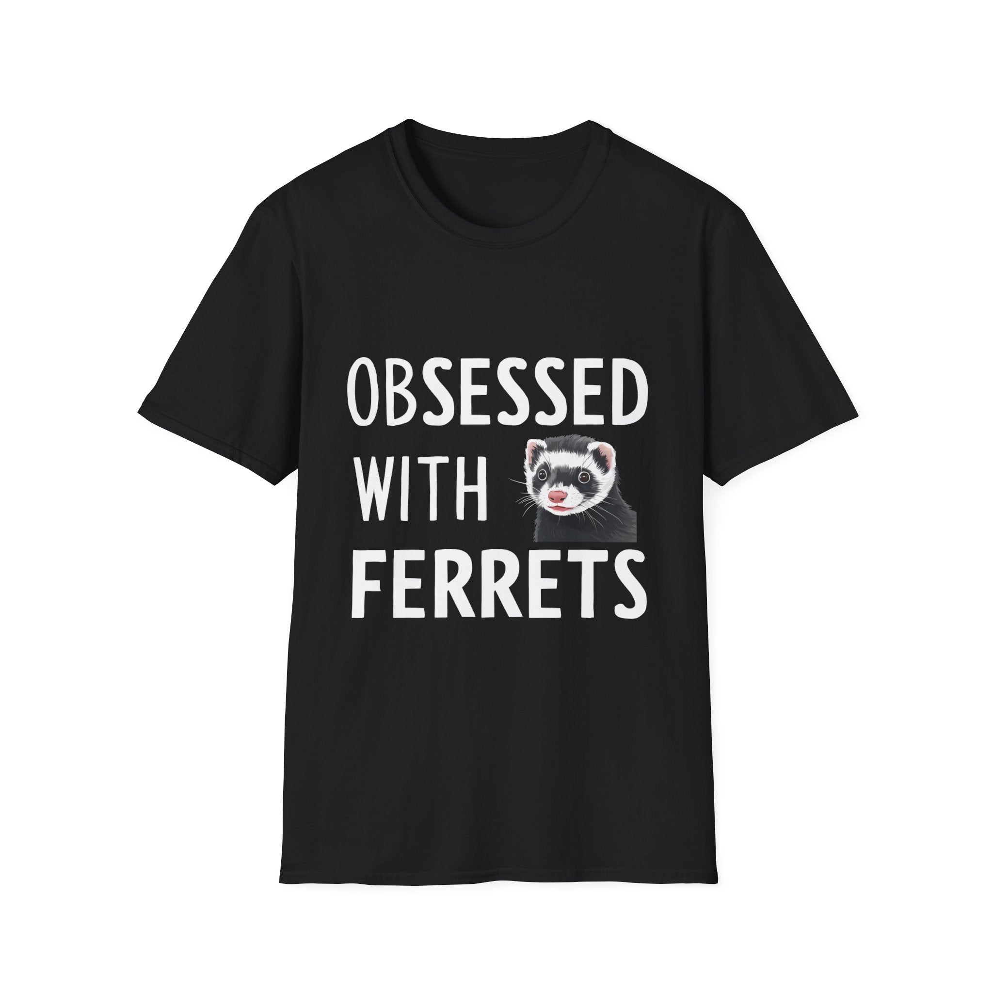 Love Ferrets Shirt | Ferret Gifts | Ferret Lovers Merchandise Unisex T-Shirt Main image