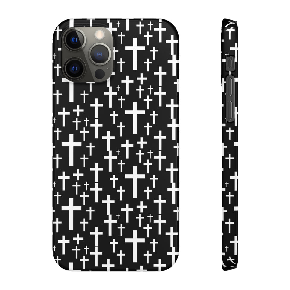 Faith In Jesus iPhone Christian Religion Phone Case | Faith Cross Phone Case | Christian Cross iPhone & Samsung Galaxy Snap Cases