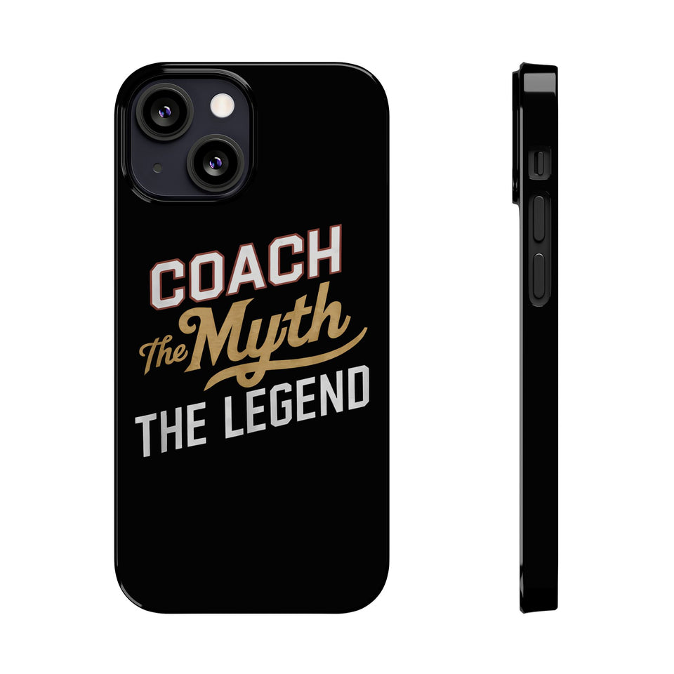 Coach The Myth The Legend Slim iPhone Cases | Coach Gift iPhone Case