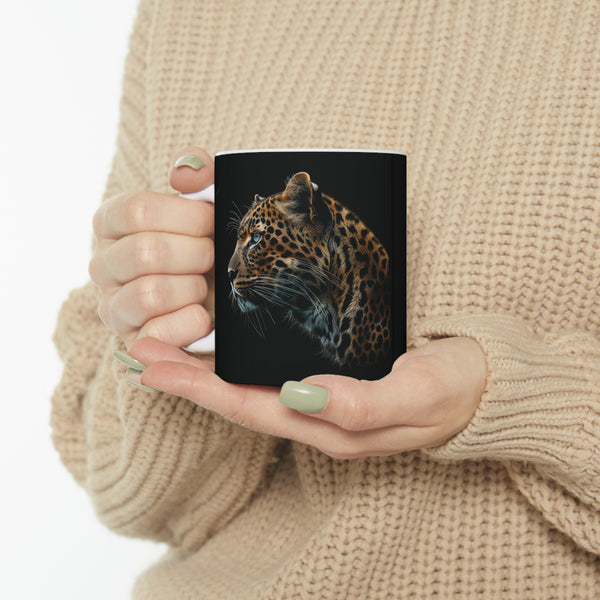 Leopard Mug | Leopard Coffee Mug | Cute Leopard Gift | Leopard Presents | Leopard Mug 1 11oz