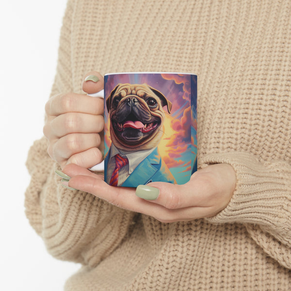 Pug Mug | Pug Coffee Mug | Pug Dog Gifts | Pug Presents | Pug Mug 11oz