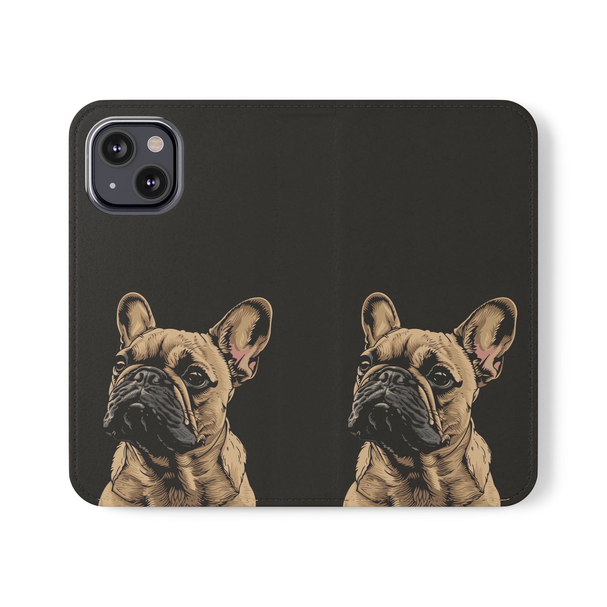 French Bulldog Phone Case | I Love My Frenchie Wallet Phone Case Gifts | IPhone & Samsung Galaxy French Bulldog Flip Cases