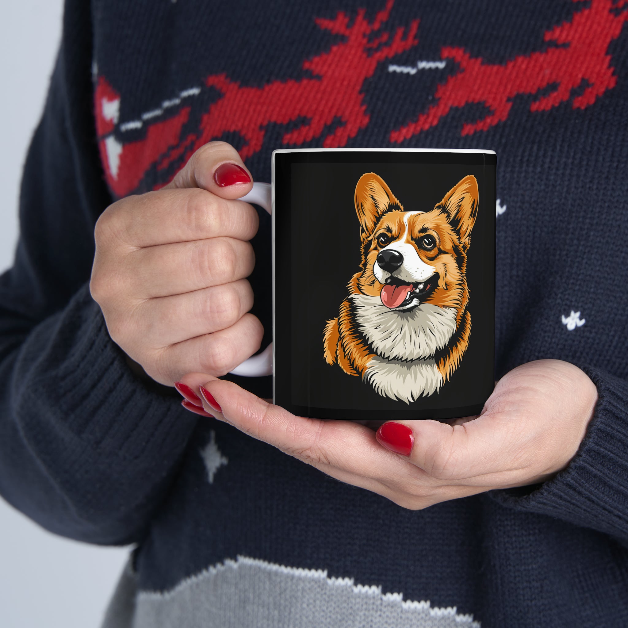 Cute Corgi Mug | Corgi Coffee Mug | Cute Corgi Gift | Funny Corgi Presents | Corgi Mug 1 11oz