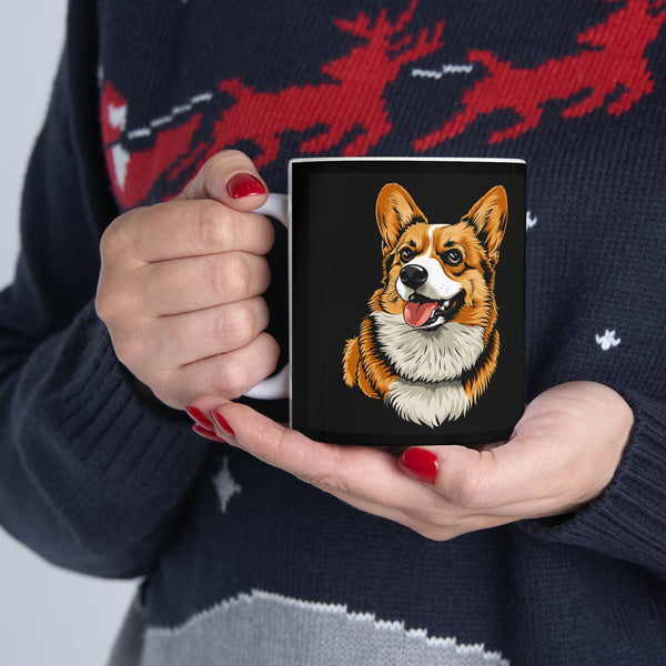 Cute Corgi Mug | Corgi Coffee Mug | Cute Corgi Gift | Funny Corgi Presents | Corgi Mug 1 11oz