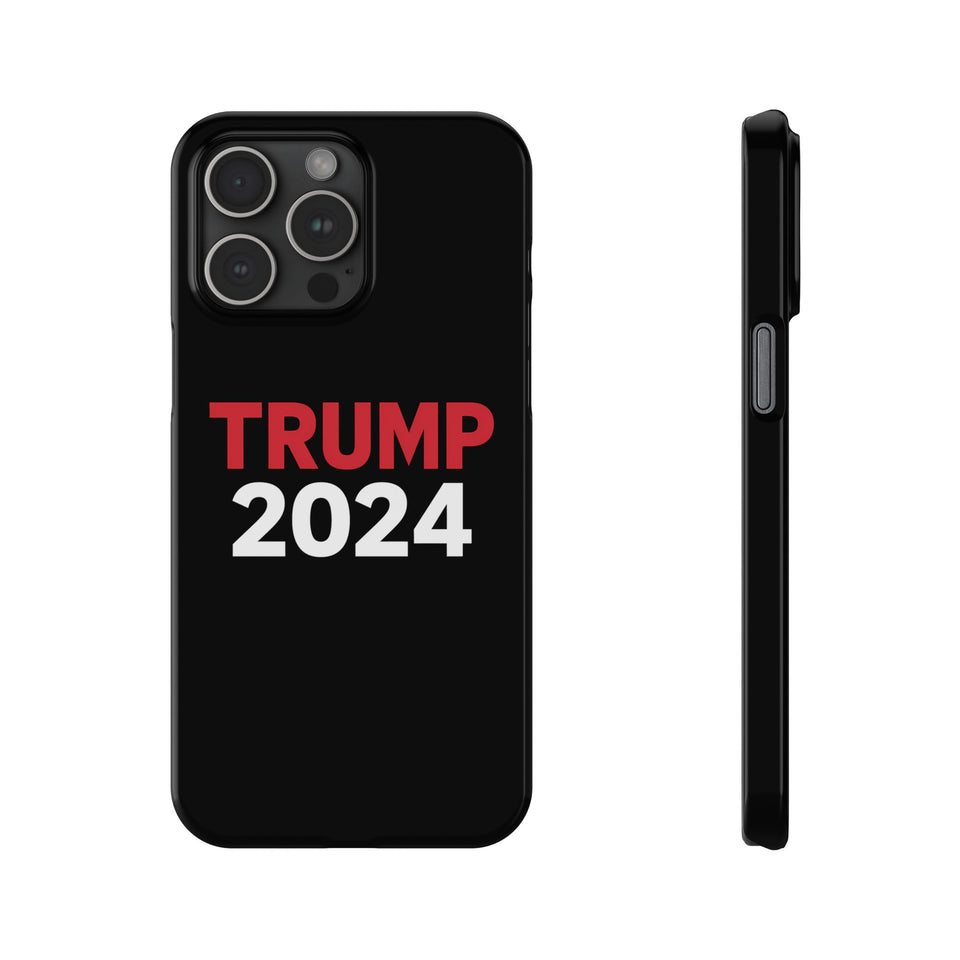 Premium Trump 2024 iPhone Case | Donald Trump Gifts Slim Phone Cases