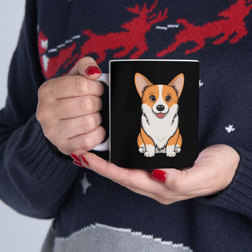 Love Corgis Ceramic Mug | Corgi Gifts (11oz)