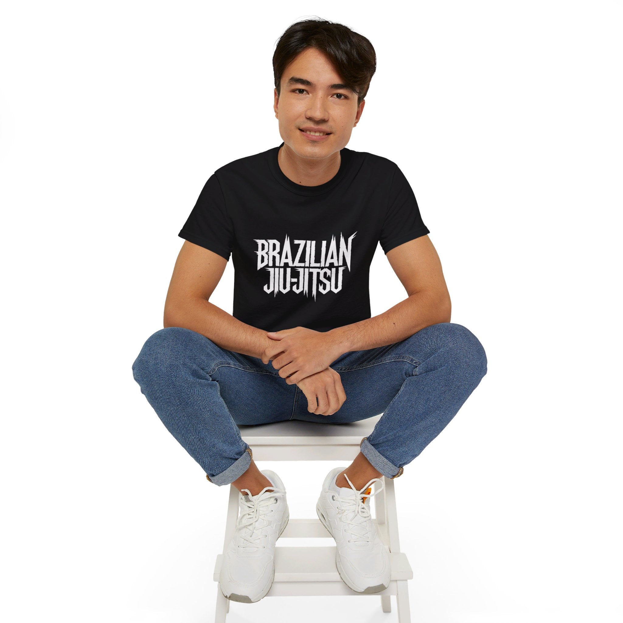 Brazilian Jiu Jitsu Distressed Shirt | BJJ Gift | Brazilian Jiu Jitsu Merchandise | JiuJitsu Gifts | BJJ Presents Unisex T-Shirt