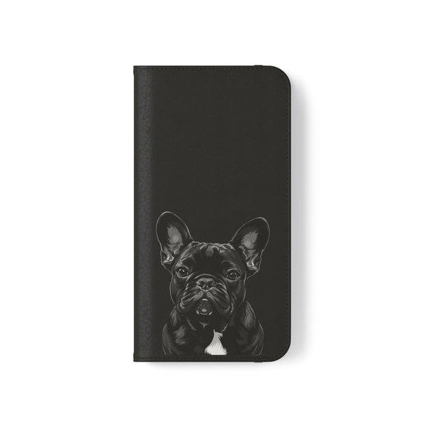 French Bulldog Phone Case | I Love My Frenchie Wallet Phone Case Gifts | IPhone & Samsung Galaxy French Bulldog Flip Cases